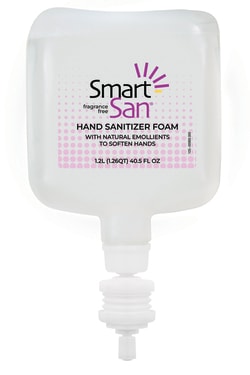 BEST SANITIZERS Smart-San Hand Sanitizer Foam is engineered to meet the